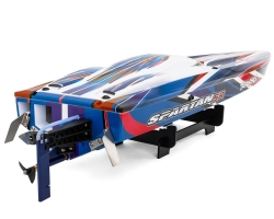 Traxxas Spartan® SR 6S Brushless RTR Race Boat w/TQi™ 2.4GHz Radio & TSM® TRA103076-4-RED