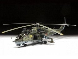 Модель Сборная ZVEZDA Советский ударный вертолёт МИ 24П, 1:72