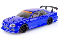 Радиоуправляемая машина для дрифта HSP Flying Fish 1 4WD RTR 1:10 2.4G 94123|12330 Blue Skyline R34