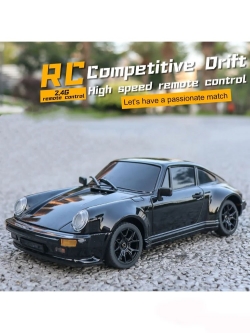 Радиоуправляемая машина для дрифта LD RC масштаб 1:18 2WD 2.4G Porsche 911 A98 Black