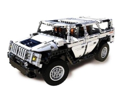 Радиоуправляемый конструктор CaDA внедорожник Warrior H2 (575 деталей) C51044W