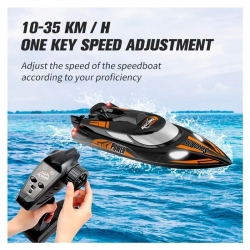 Радиоуправляемый катер HJ Toys (47 см, 35 км/ч, акб 3000 mAh) - HJ810B-A1