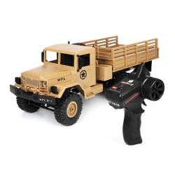 Радиоуправляемая машина WPL B-16R военный грузовик (песочный) 6WD 2.4G 1/16 RTR B-16R-Y