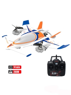 Радиоуправляемый самолет дрон XK Innovation SCI Fi Sky VTOL 3D6G 8ch - QIDI-570-BLUE