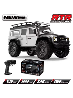 Радиоуправляемый краулер HB Defender Grey (32 см, 4WD, 1:16) - HB-R1609