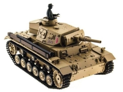 Радиоуправляемый танк Heng Long Panzer III type H Upg 1:16 - 3849-1Upg V7.0