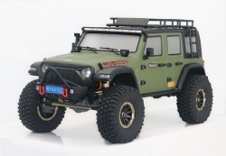 Радиоуправляемая машина трофи Yikong 4102 crawler Rubikon (Olive) ARTR масштаб 1:10 2.4G - YK-4102-AG