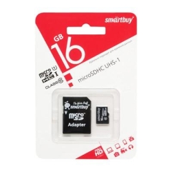 Карта памяти Micro SDHC 16Gb class 10