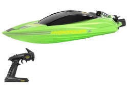 Радиоуправляемый катер Green HydroJet (25 км/ч, 42 см) с водометным двигателем - HC807-GREEN