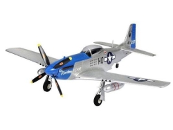 Радиоуправляемый самолет Top RC P-51D синий 750мм 2.4G 4-ch LiPo RTF Top018C
