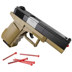 Конструктор CaDA пистолет 17 Pistol (338 деталей) - C81013W
