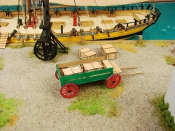 Сборная картонная модель Shipyard телега (№69), 1/72 - ML069