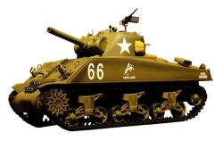 Радиоуправляемый танк Heng Long U.S. M4A3 Sherman масштаб 1:16 40Mhz - 3898-1