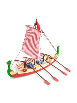 Собранная деревянная модель корабля Artesania Latina DRAKKAR (VIKING BOAT) BUILT - AL30506B