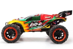 Колесо в сборе для монстра (левое оранжевое) Remo Hobby - P3978-1O L