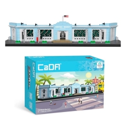 Конструктор CaDA Центральный рынок (940 деталей) - C66011W