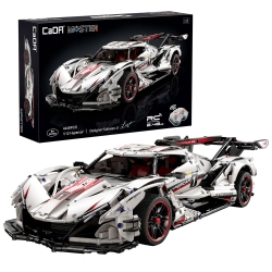 Радиоуправляемый конструктор CaDA MASTER споркар V12 Hypercar 1/8 (4449 деталей) - C61053W
